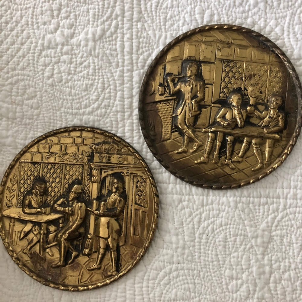 6”BRASS WALL PLATES